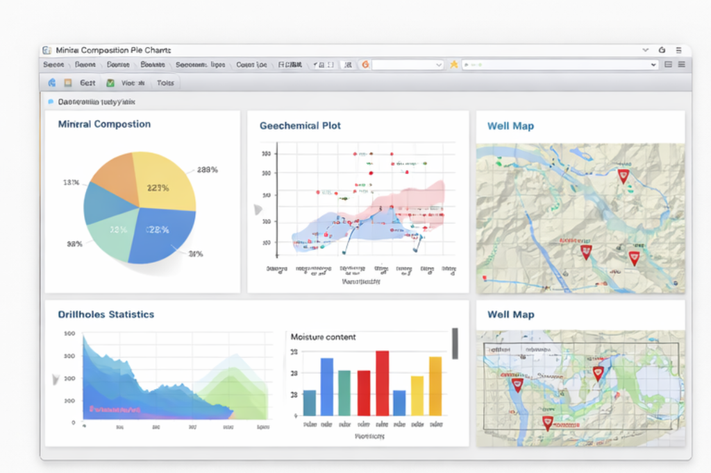 Scientific Desktop Application for Geology screenshot 1