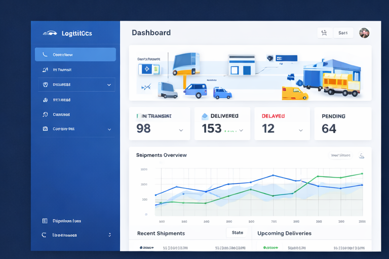 Logistics CRM Portal screenshot 1