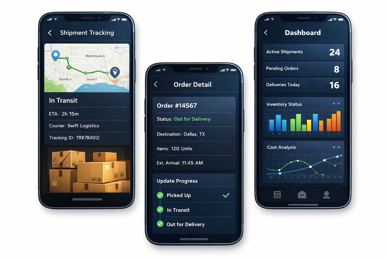 Supply Chain Mobile App screenshot 1