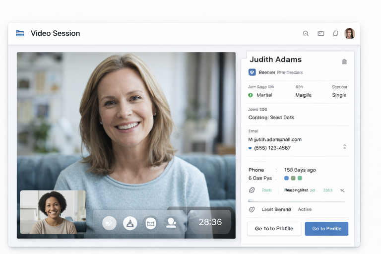 Telehealth & Mental Health Platform screenshot 1